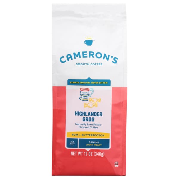Cameron'S Highlander Grog Ground Coffee