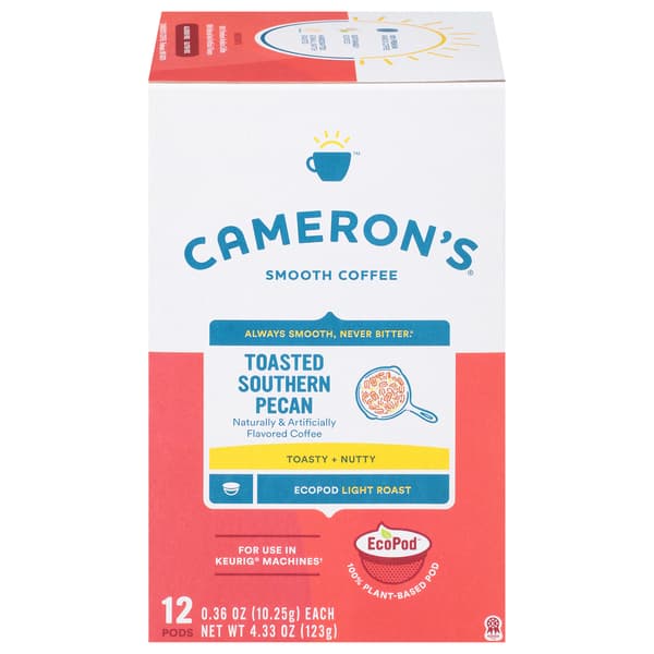 Cameron'S Toasted Southern Pecan Coffee Ecopods