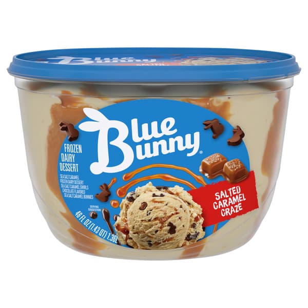 Blue Bunny Signature Salted Caramel Craze