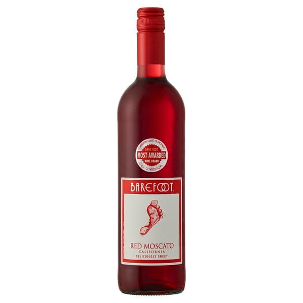Barefoot California Red Red Moscato