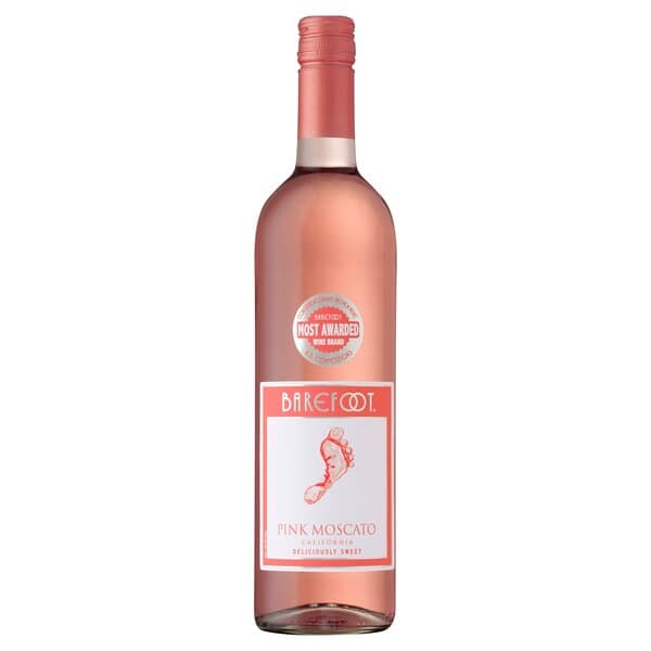 Barefoot Pink Moscato California
