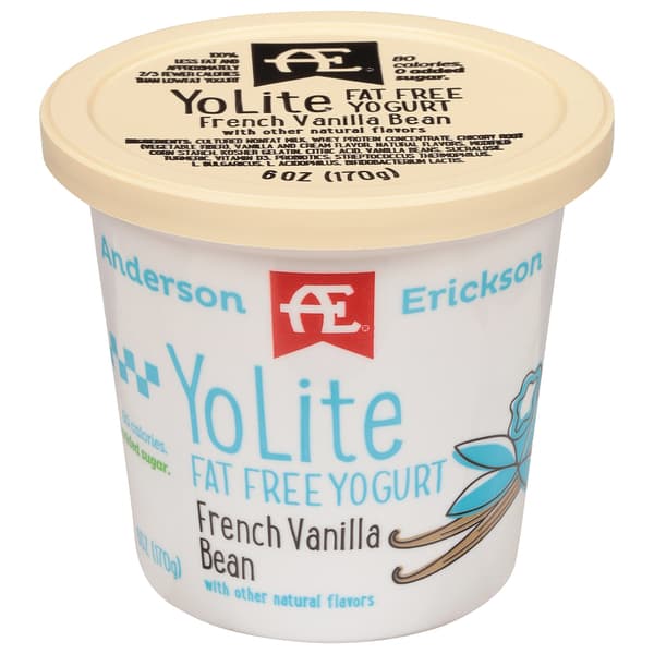 Ae Dairy Yolite French Vanilla Bean Yogurt