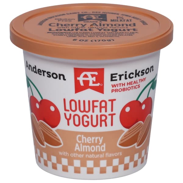Ae Dairy Cherry Almond Lowfat Yogurt