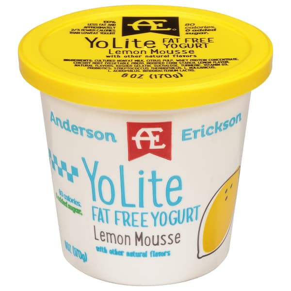 Ae Dairy Yolite Lemon Mousse Yogurt