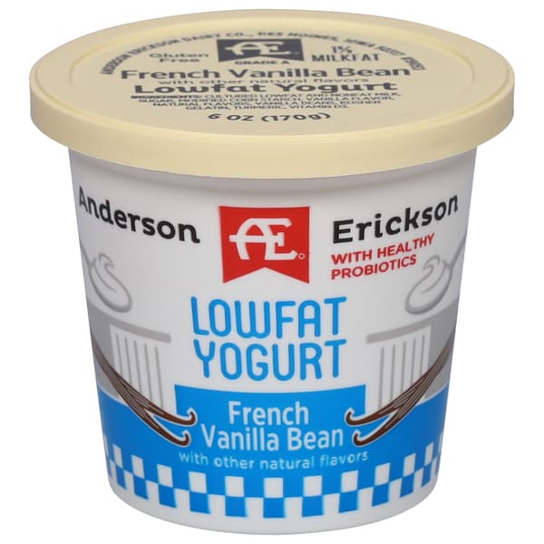 Ae Dairy French Vanilla Bean Lowfat Yogurt