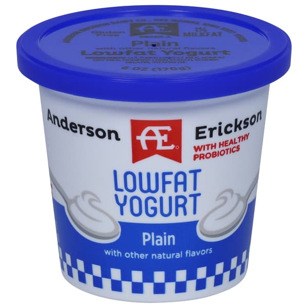 Ae Dairy Plain Lowfat Yogurt
