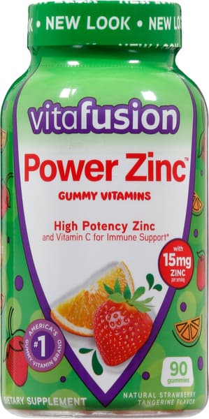 Vitafusion Power Zinc Gummies