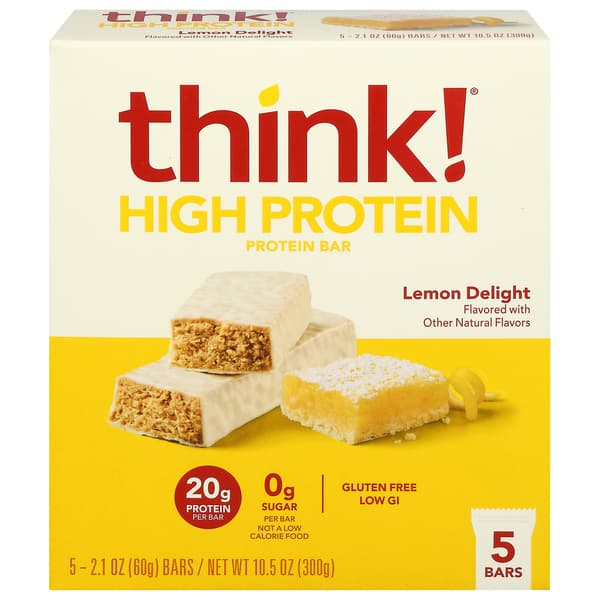 Is it Seed Oil Free? Think! Lemon Delight High Protein Bars