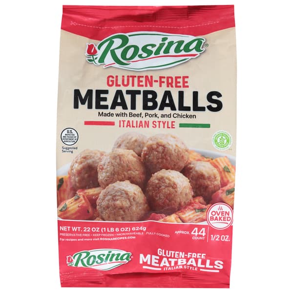 Rosina Gluten Free Italian Meat Balls