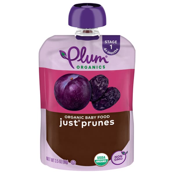 Plum Organics Stage 1 Just Prunes