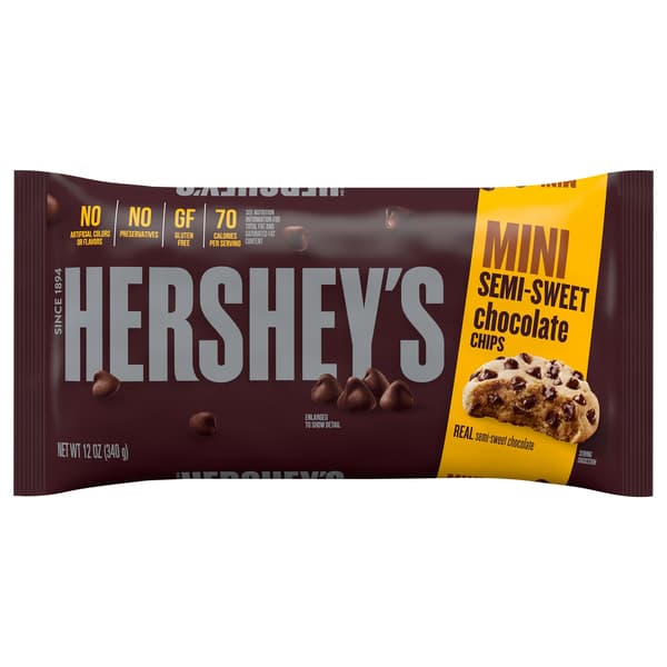 Hershey'S Mini Semi-Sweet Baking Chips