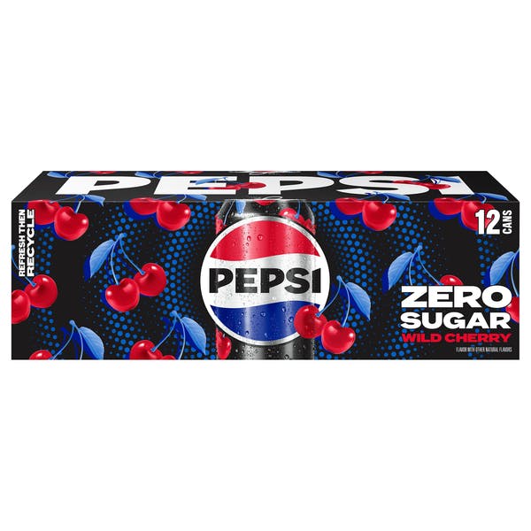 Is it Vegetarian? Pepsi Zero Sugar Wild Cherry