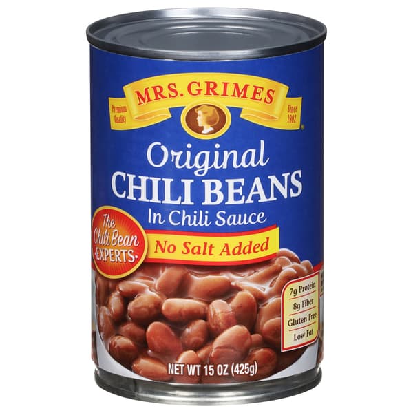 Mrs. Grimes Original Chili Beans No Salt Added