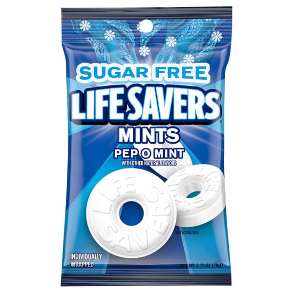 Life Savers Mints Sugar Free Pep O Mint