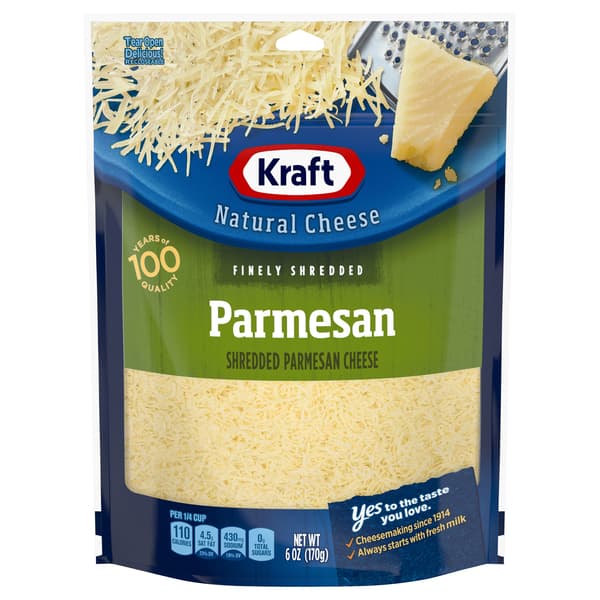 Kraft Finely Shredded Parmesan
