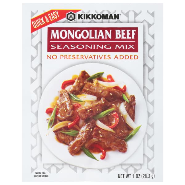 Kikkoman Mongolian Beef Seasoning Mix