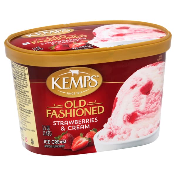 Kemps Old Fashioned Strawberries & Cream