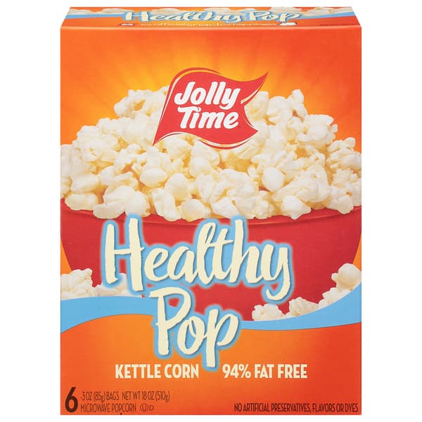 Jolly Time Healthy Pop Kettle Corn Microwave Popcorn