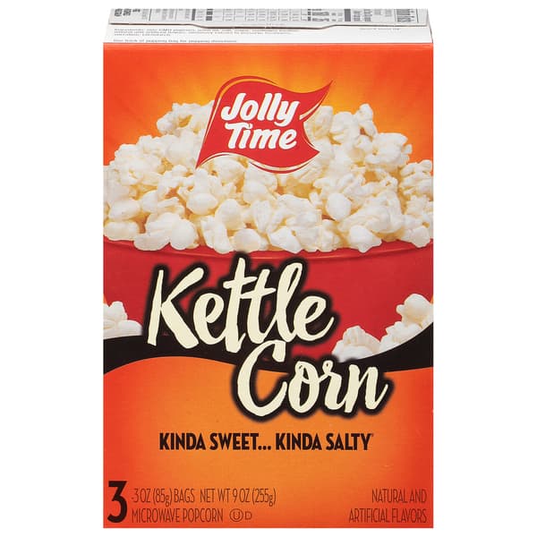 Jolly Time Kettle Mania Microwave Popcorn