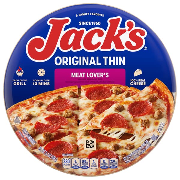 Jack'S Original Thin Meat Lover'S