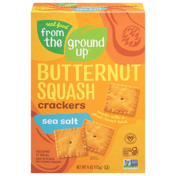 Is it Mushroom Free? From The Ground Up Crackers Butternut Squash Sea Salt