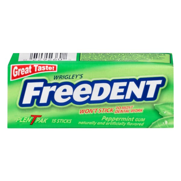 Freedent Peppermint Gum