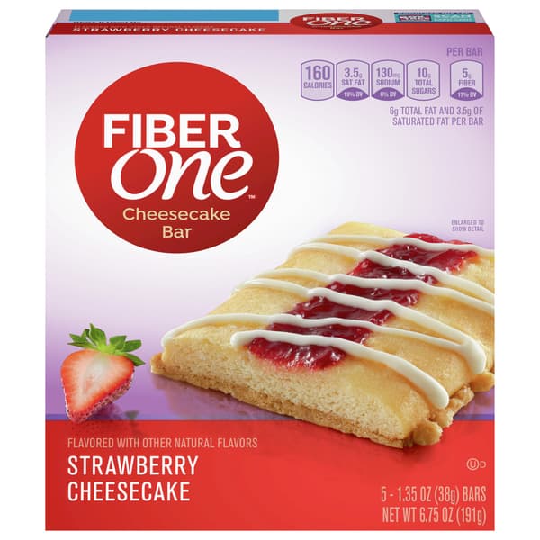 Fiber One Cheesecake Bar Strawberry