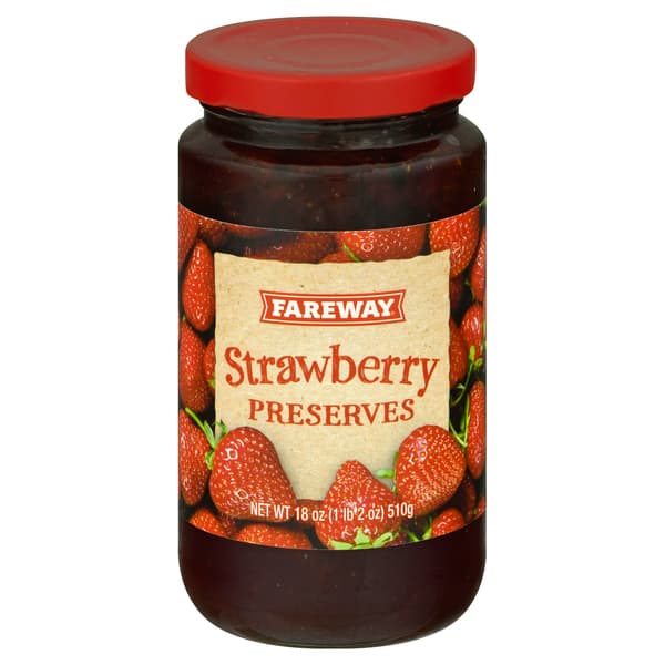 Fareway Natural Strawberry Preserves