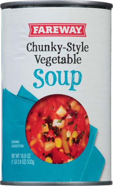 Fareway Chunky Soup Vegetable