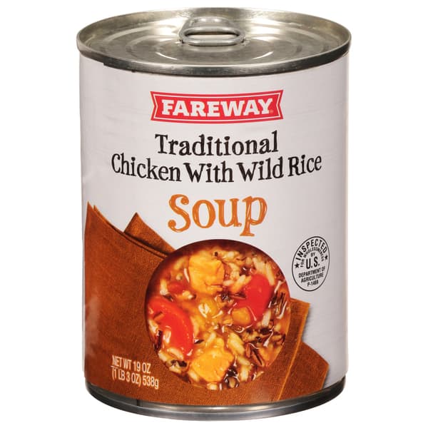 Fareway Traditional Soup Chicken & Wild Rice