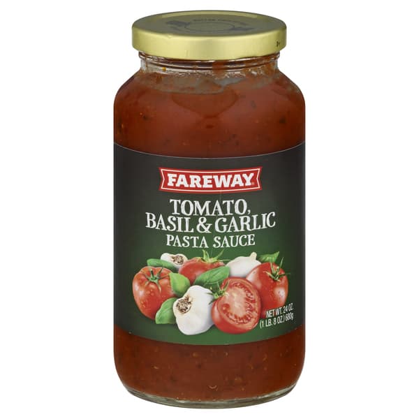 Fareway Pasta Sauce Tomato Basil Garlic