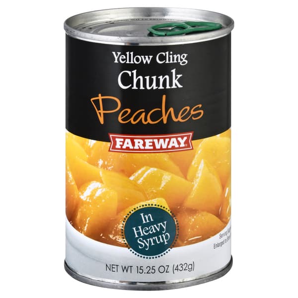Fareway Peach Chunks In Syrup