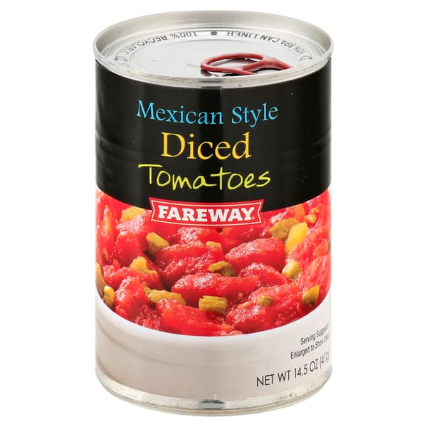 Fareway Diced Tomatoes Mexican Style