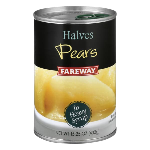 Fareway Pear Halves In Syrup