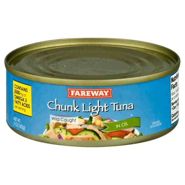 Fareway Chunk Light Tuna In Oil