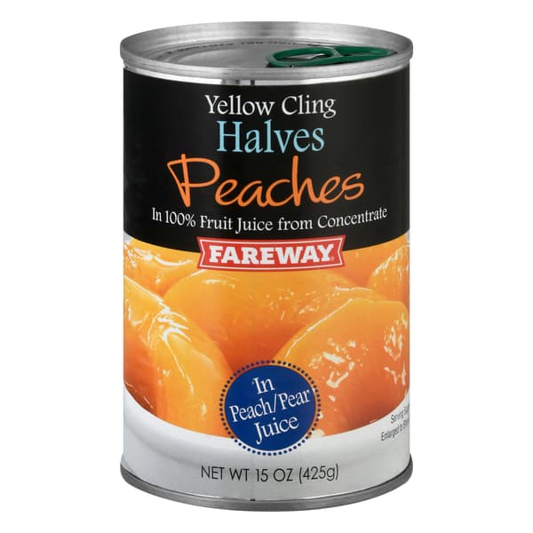Fareway Peach Halves In Juice