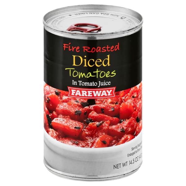 Fareway Fire Roasted Diced Tomatoes