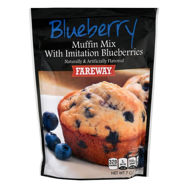 Fareway Blueberry Muffin Mix
