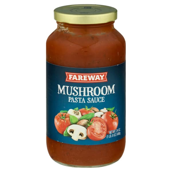 Fareway Pasta Sauce With Mushroom