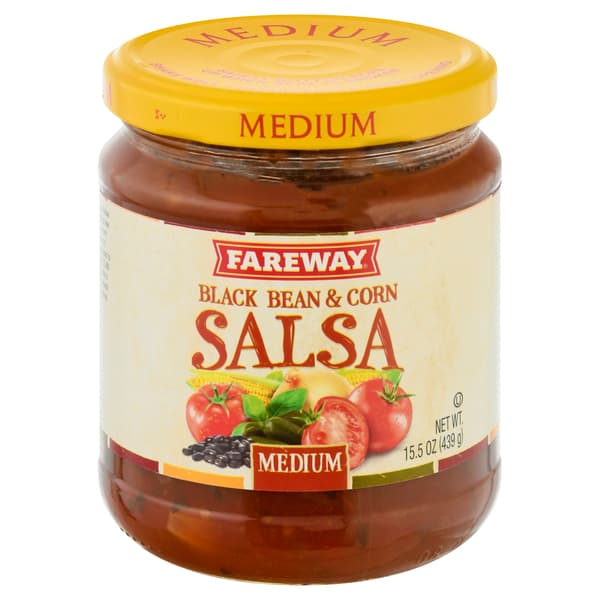 Fareway Medium Black Bean & Corn Salsa