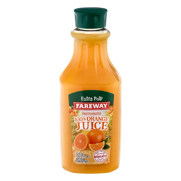 Fareway High Pulp 100% Orange Juice