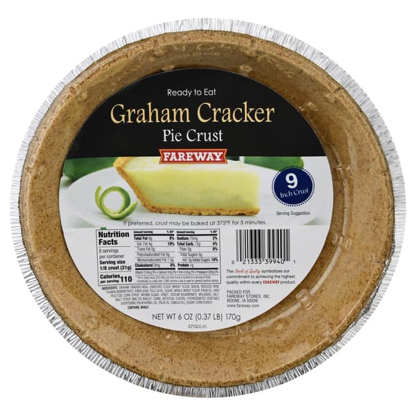 Fareway Graham Pie Crust