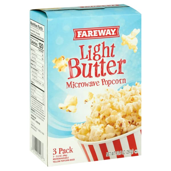 Fareway Light Butter Microwave Popcorn