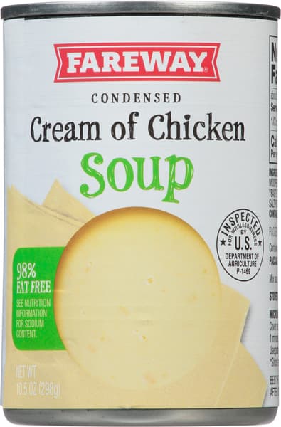Fareway Fat Free Cream Of Chicken