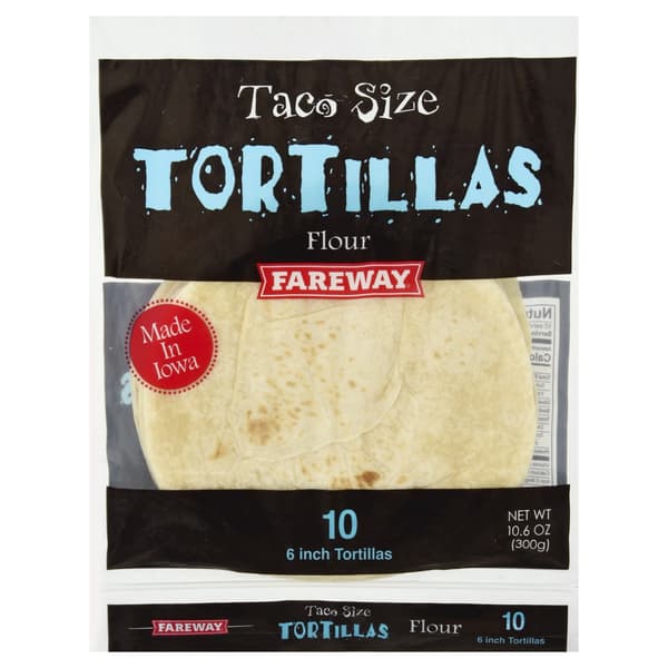 Fareway Taco Size Flour Tortillas