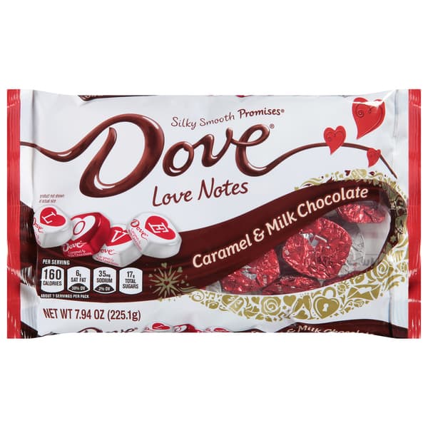 Dove Love Notes Caramel & Milk Chocolate