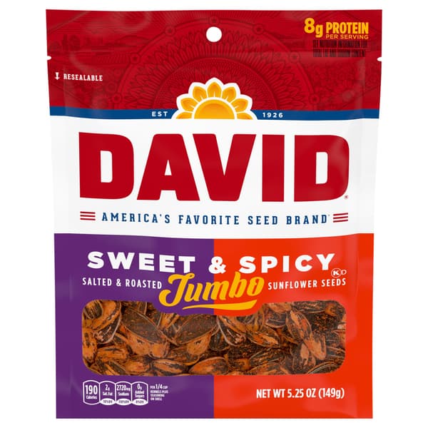 David Sweet & Spicy Sunflower Seeds