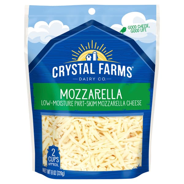 Crystal Farms Shredded Mozzarella