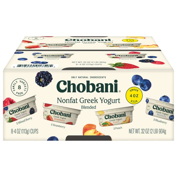 Chobani Blended Greek Yogurt Family Variety