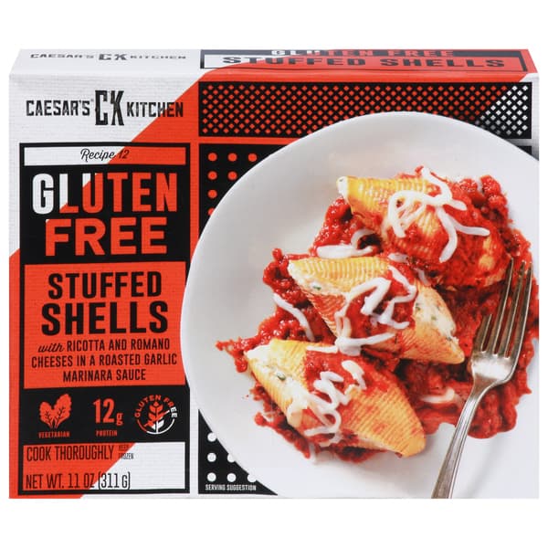 Caesars Stuffed Shells With Cheese In Marinara Sauce